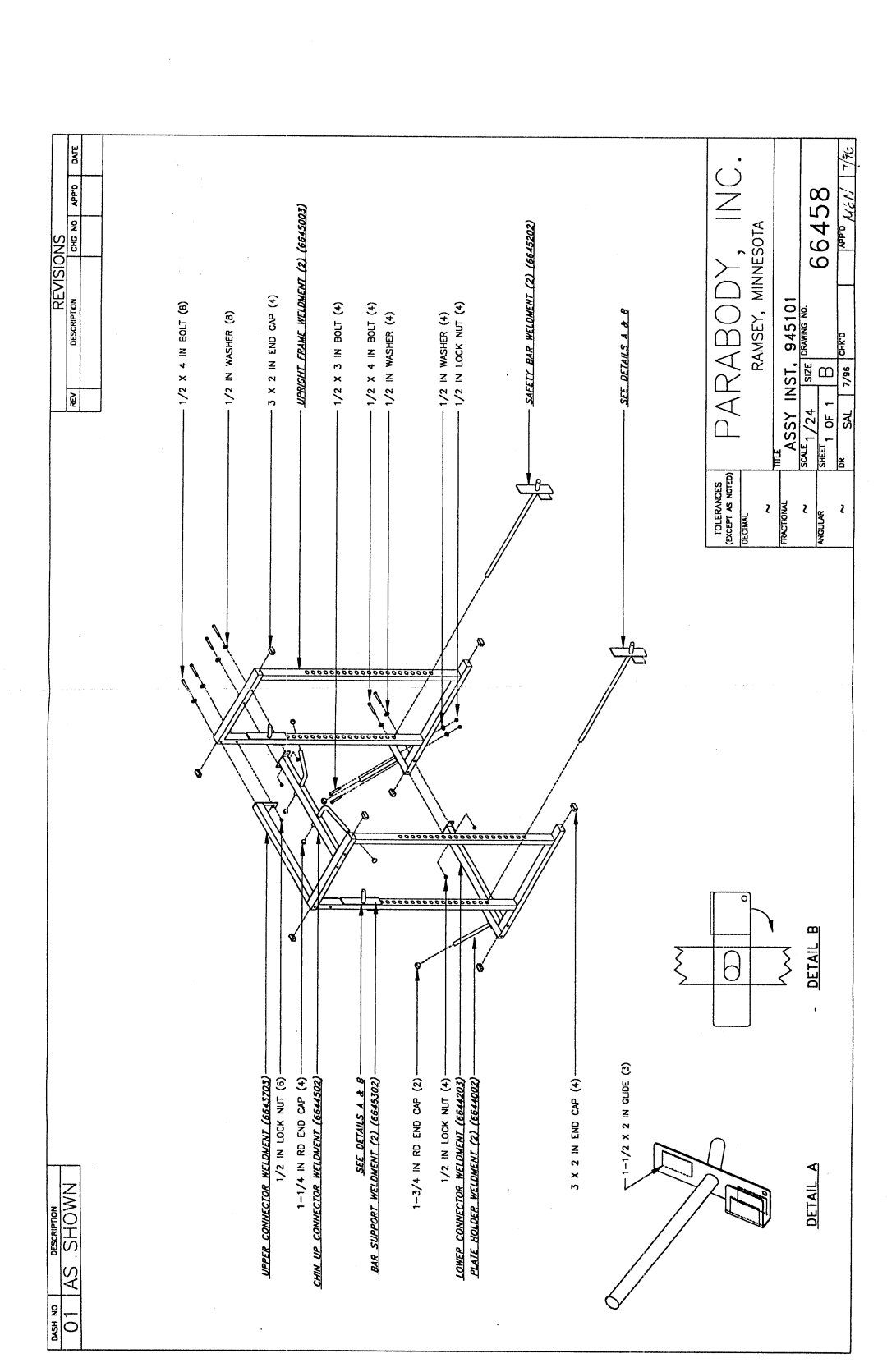 ParaBody 945101 manual 