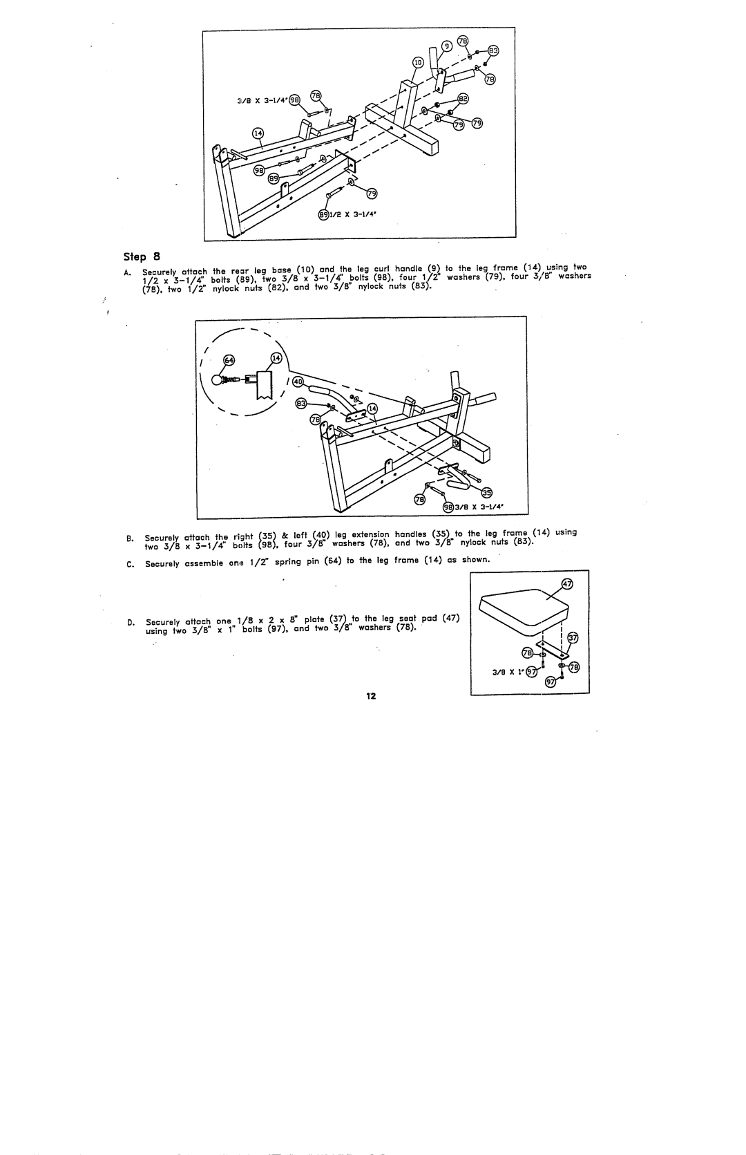 ParaBody 950102 manual ~1/2 X 