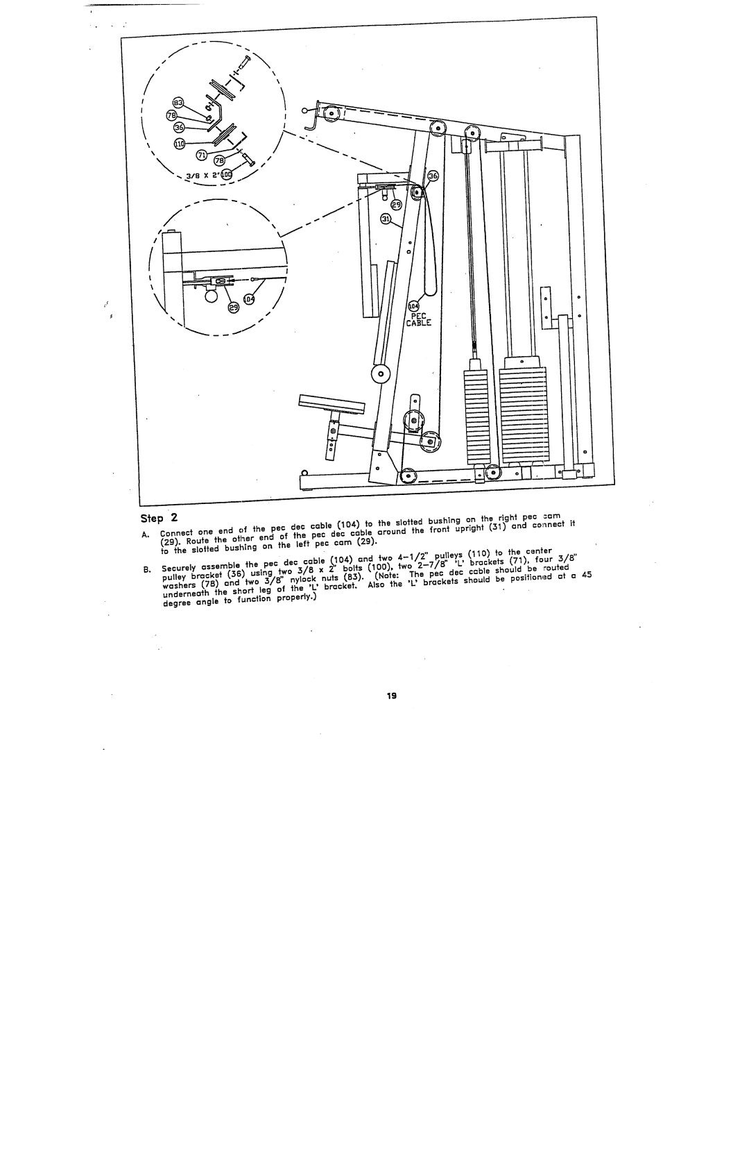 ParaBody 950102 manual Step 