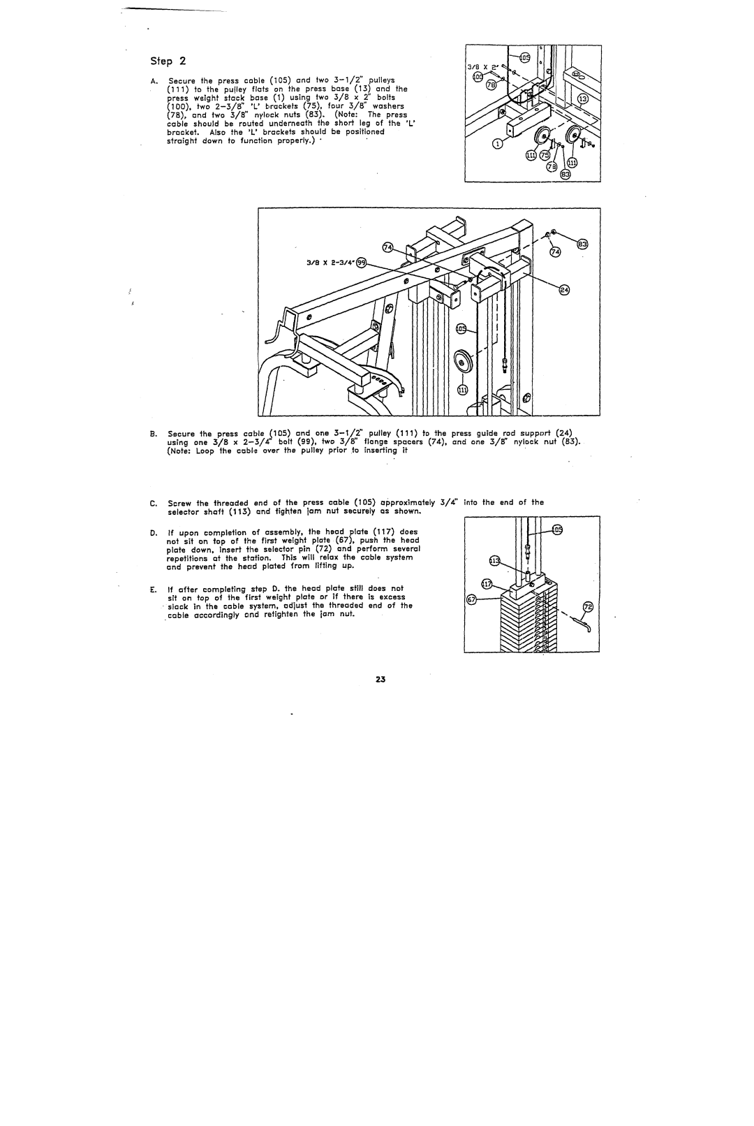 ParaBody 950102 manual 