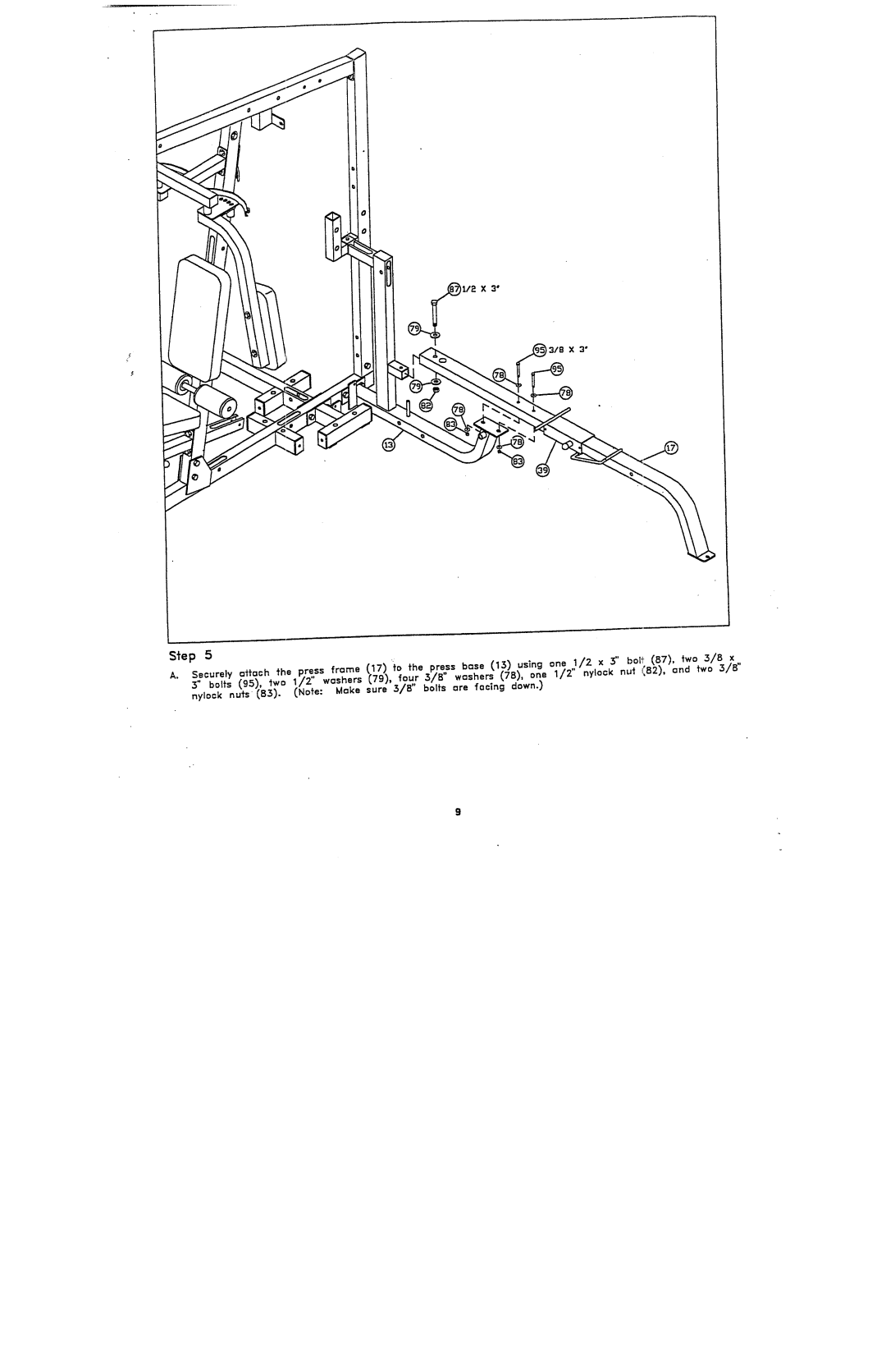 ParaBody 950102 manual Step 