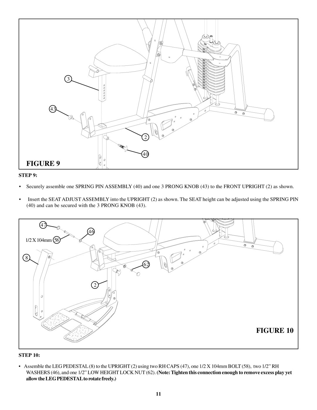 ParaBody cm3 manual Step 