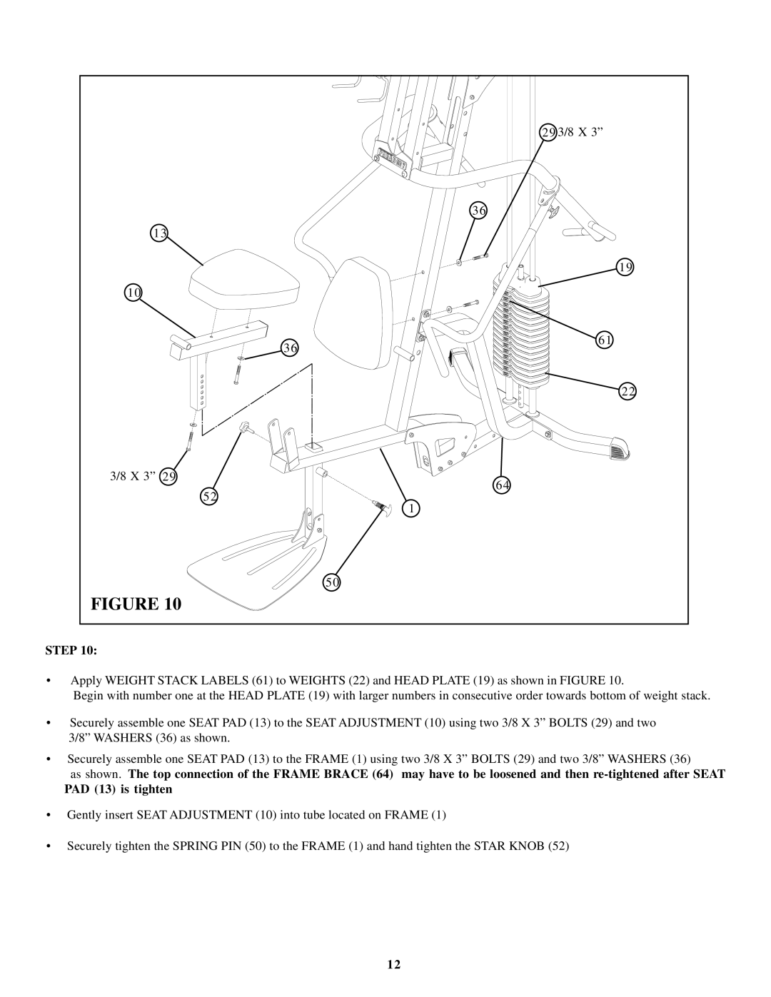 ParaBody GS2 manual Step 