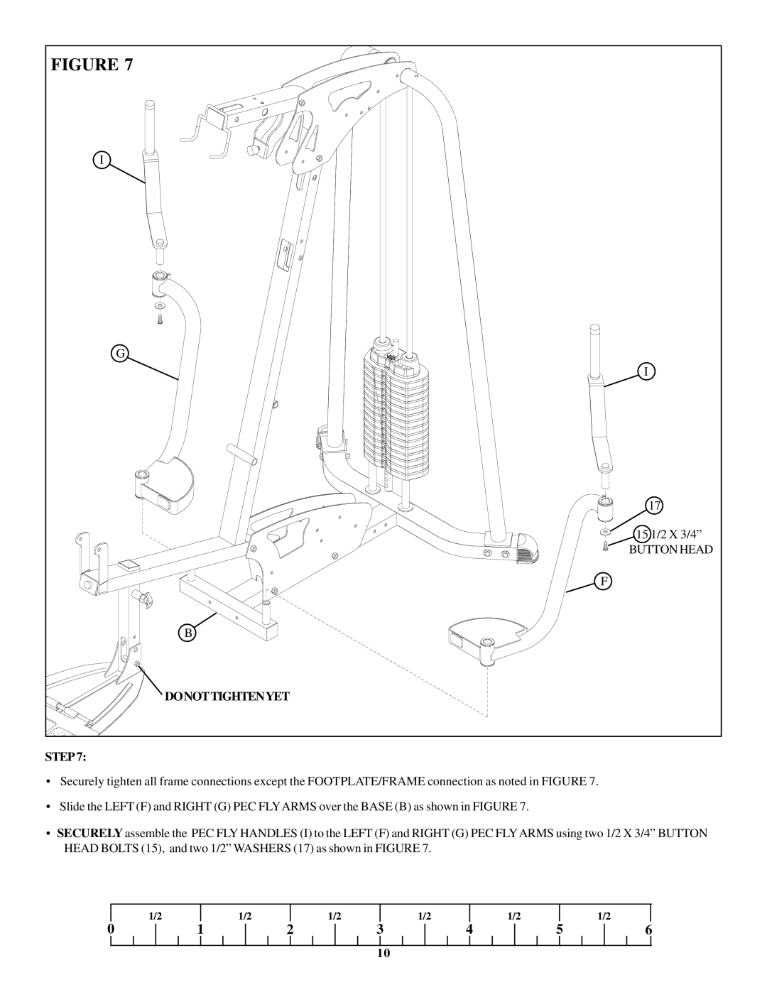 ParaBody GS4 manual Donottightenyet 