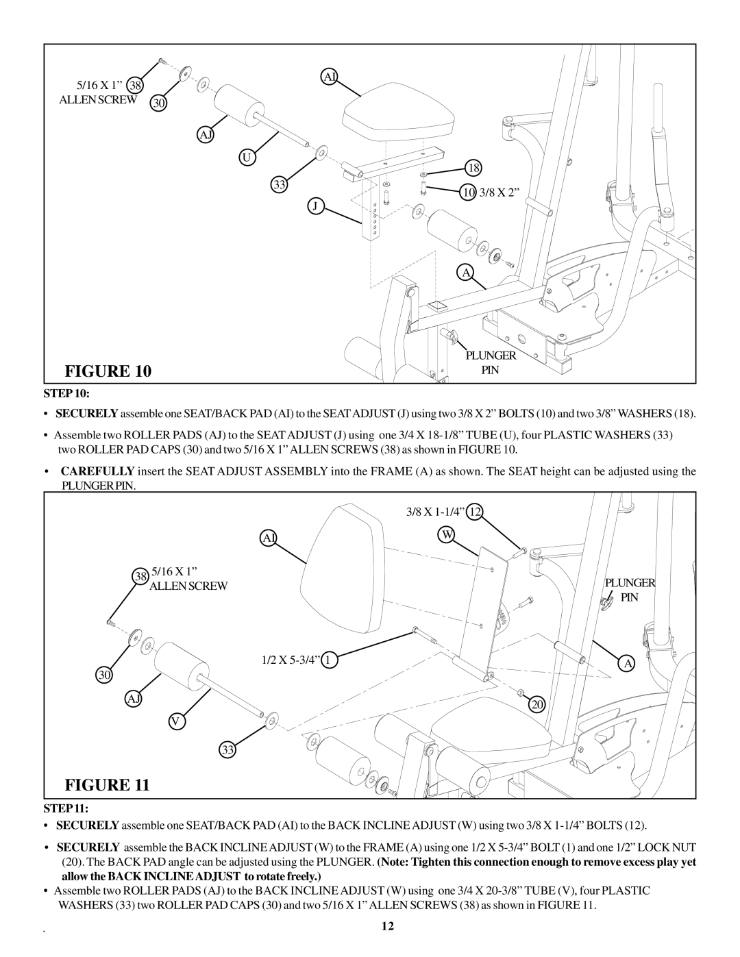 ParaBody GS4 manual Step 