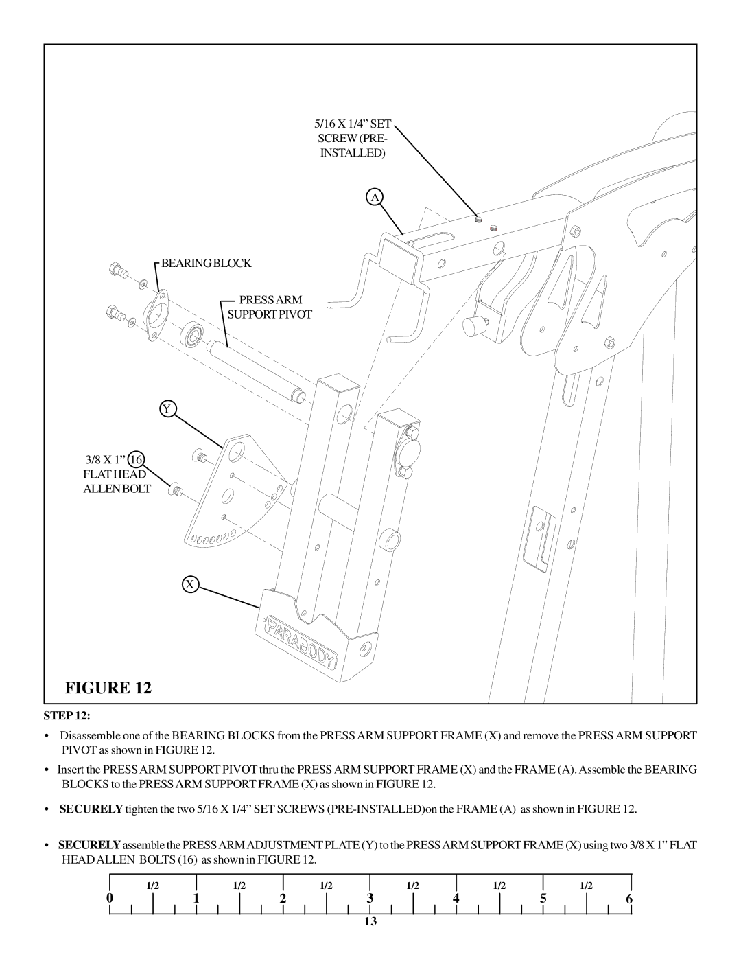 ParaBody GS4 manual Screw PRE 