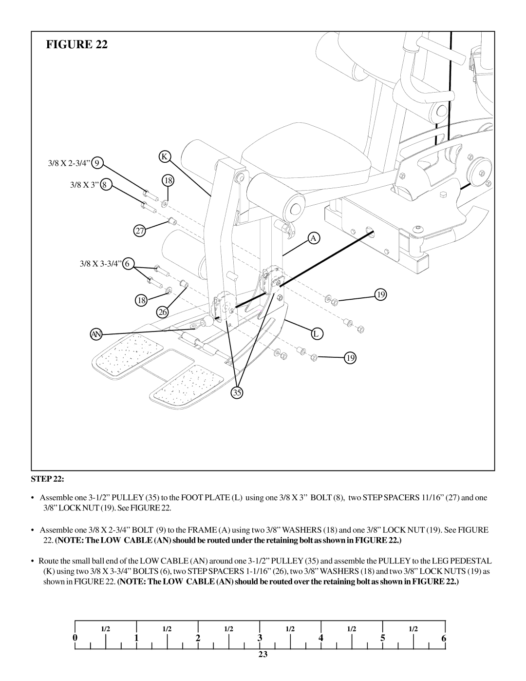 ParaBody GS4 manual X 2-3/4 X 3 X 3-3/4 