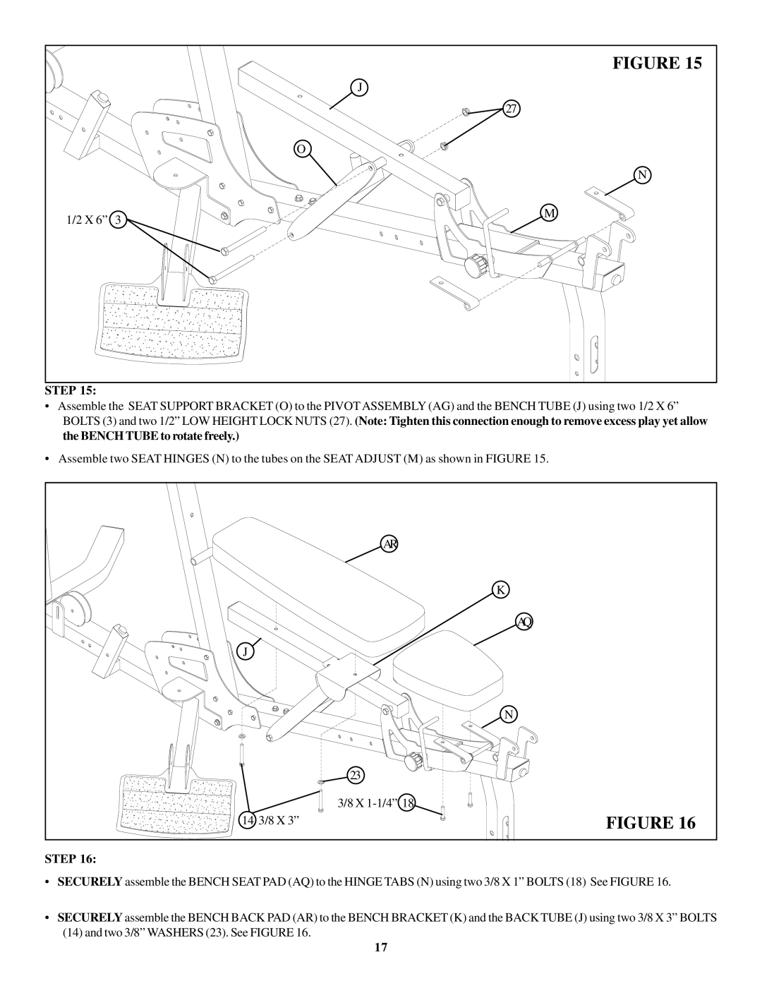 ParaBody GS6 manual Step 