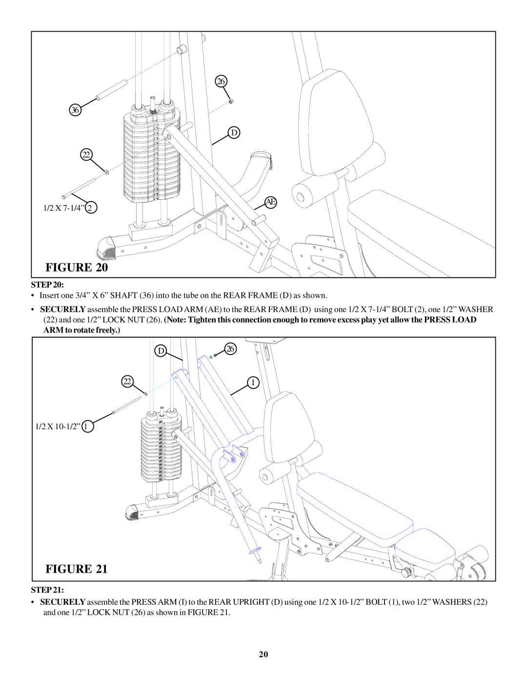 ParaBody GS6 manual X 7-1/4 