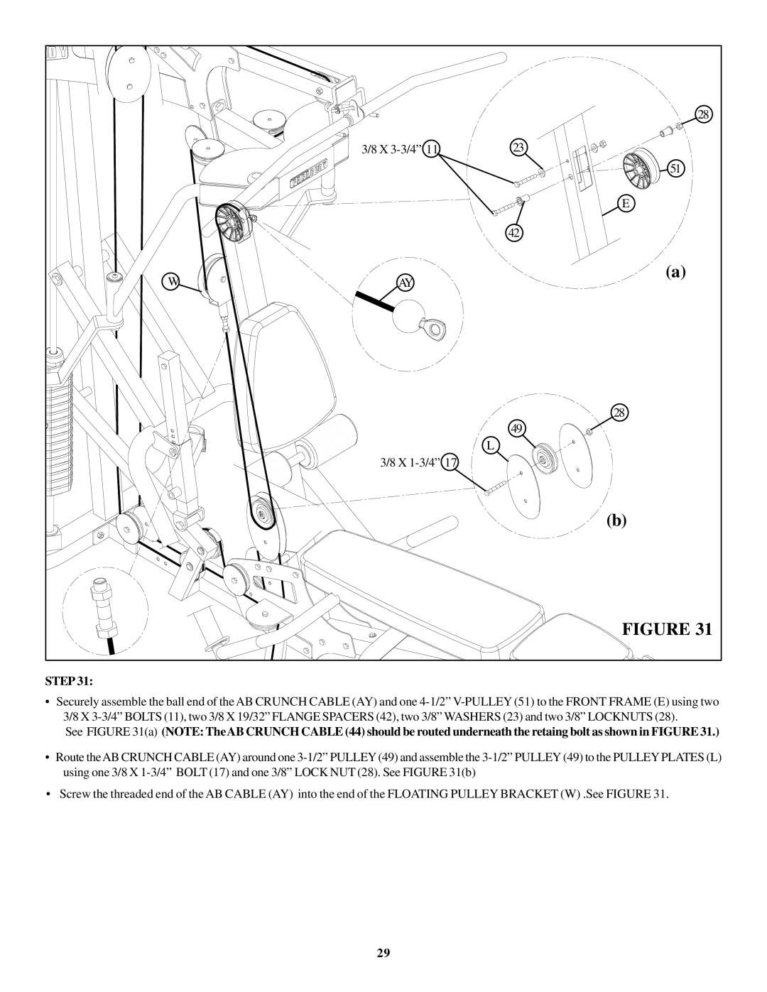 ParaBody GS6 manual X 3-3/4 X 1-3/4 