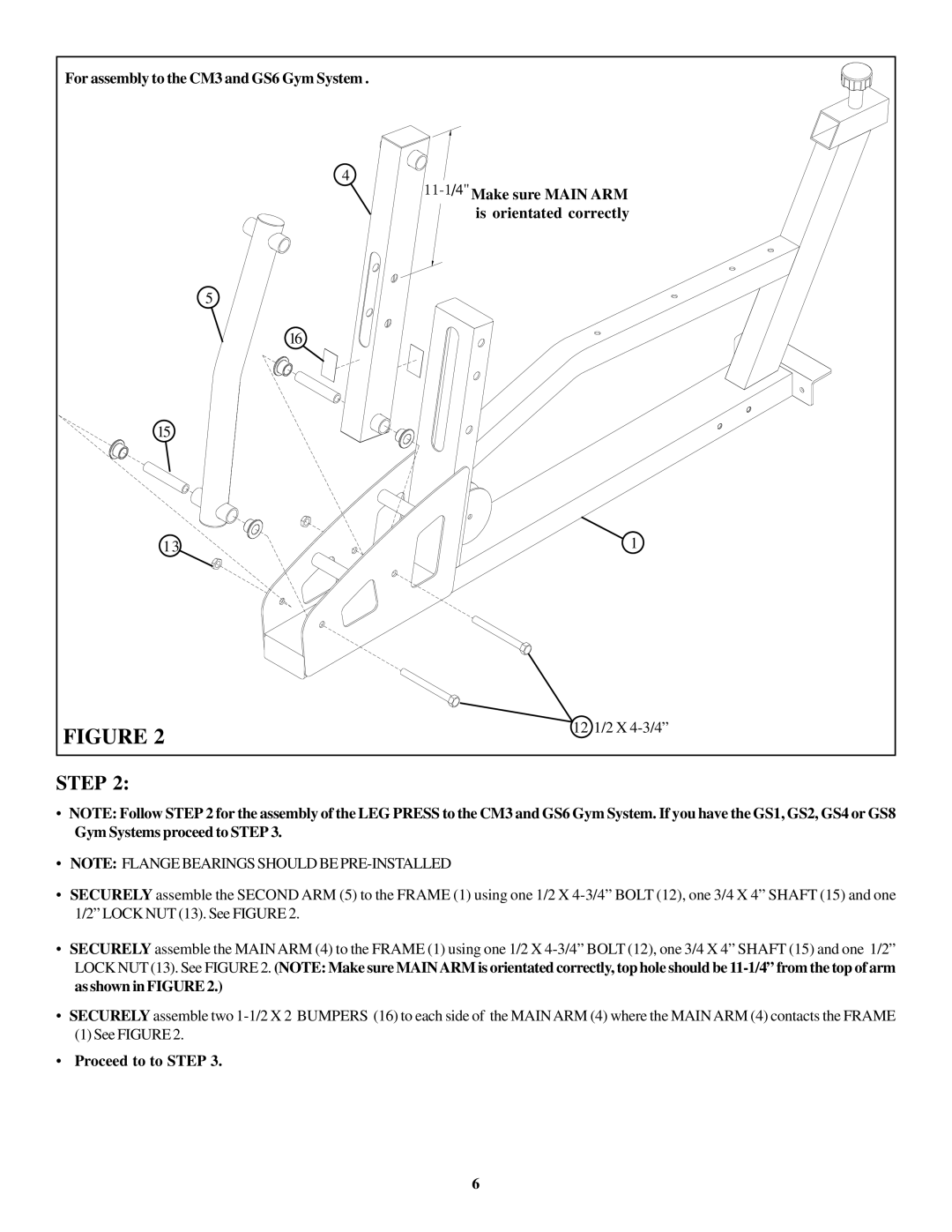 ParaBody LP5 manual Step 