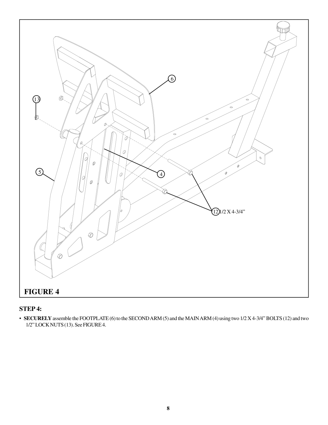 ParaBody LP5 manual Step 