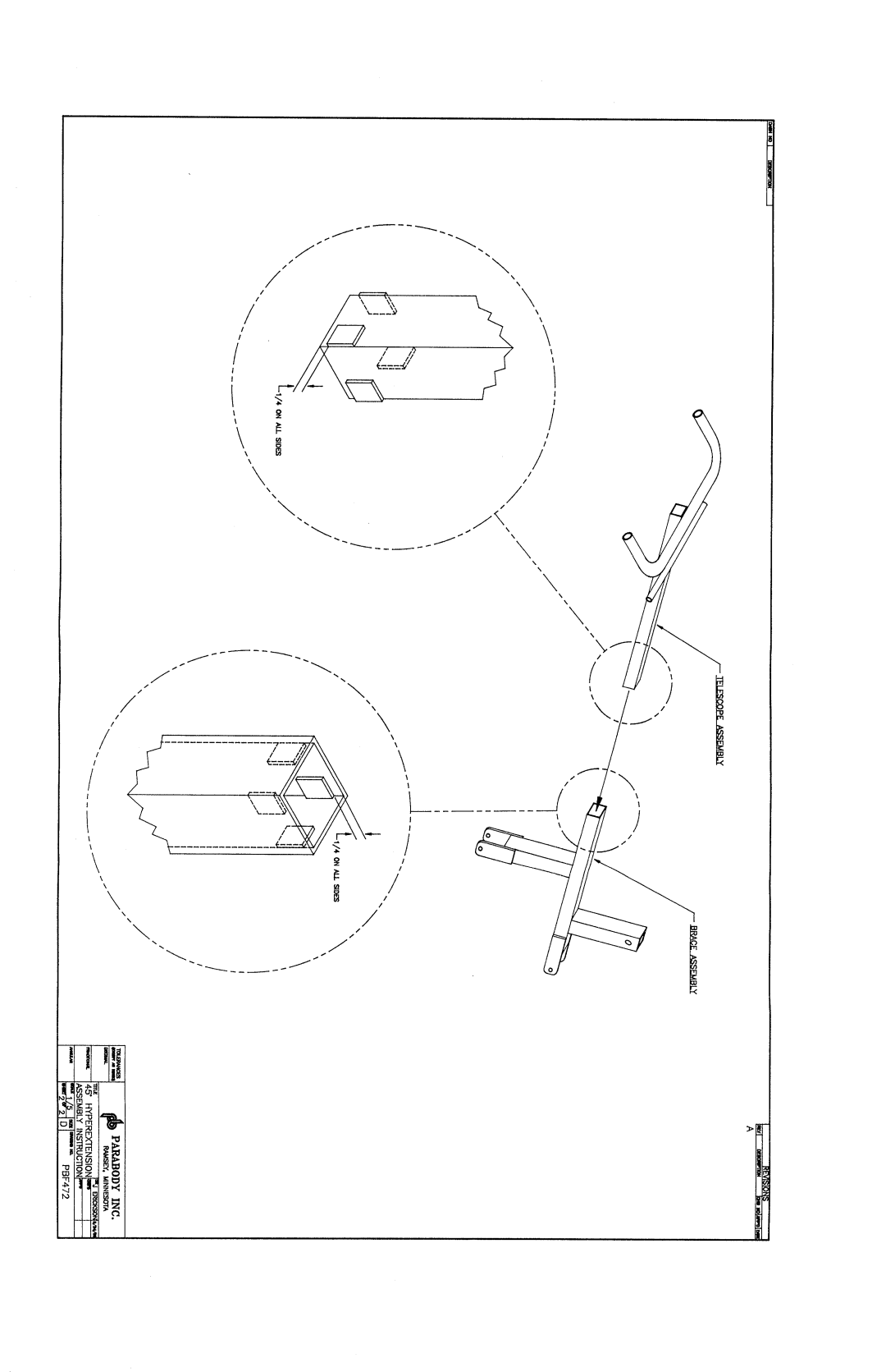 ParaBody PBF 472 manual 