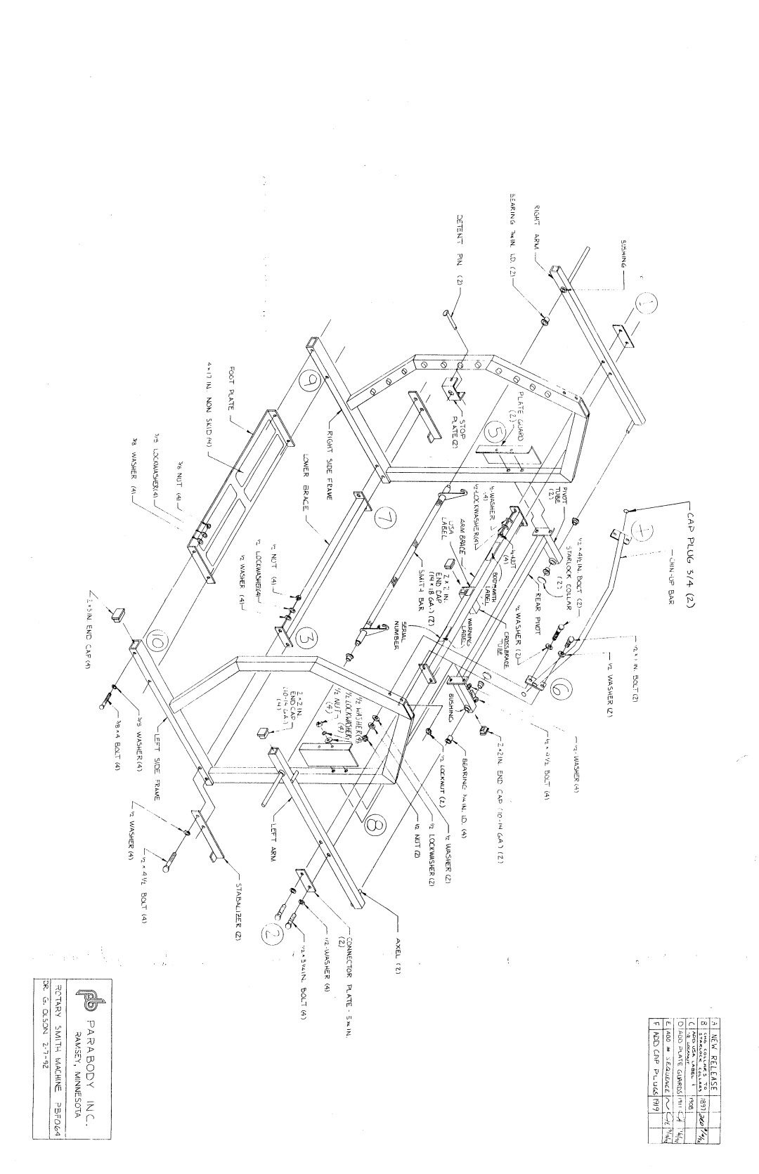 ParaBody PBF064 manual 