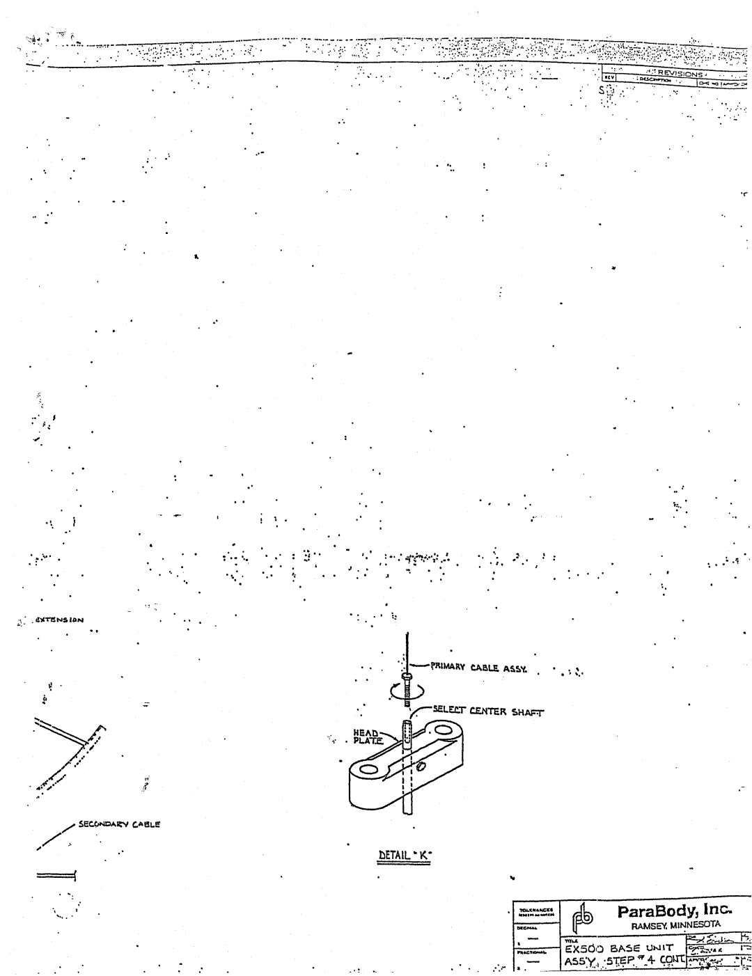 ParaBody PBF501 manual 