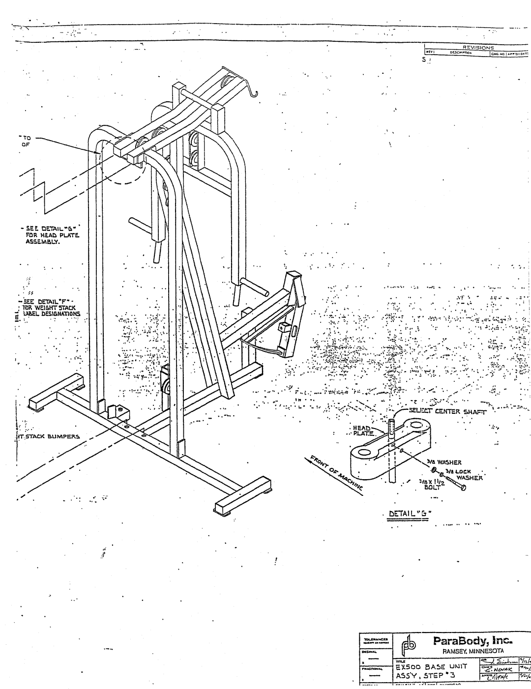 ParaBody PBF501 manual 