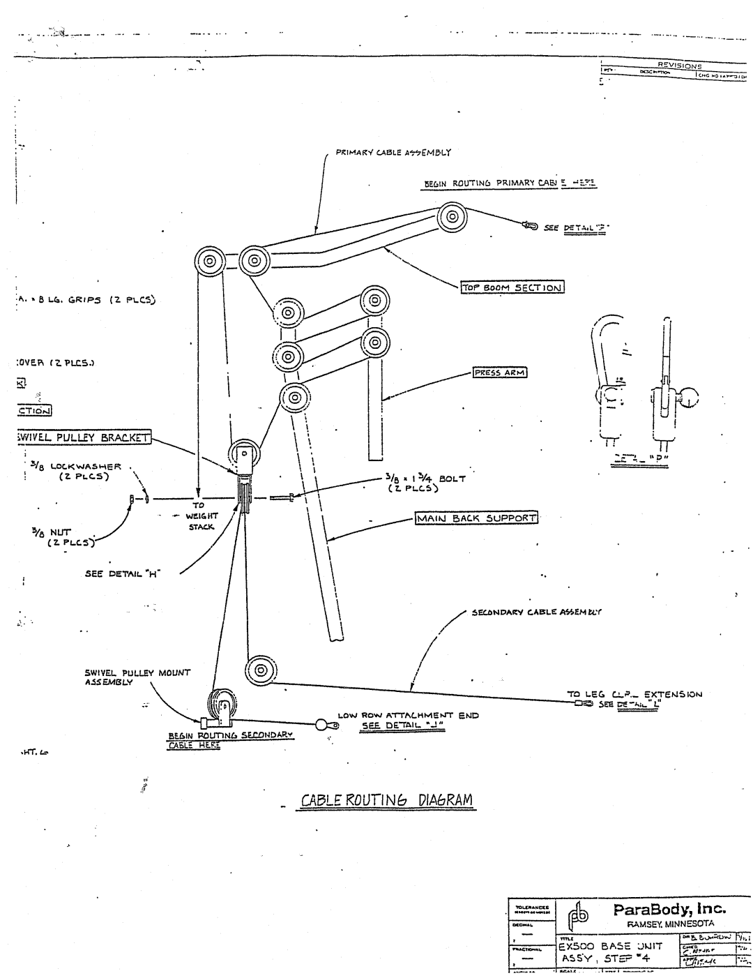 ParaBody PBF501 manual ~.AI~LEROUTIN~I?IAbRA/4 