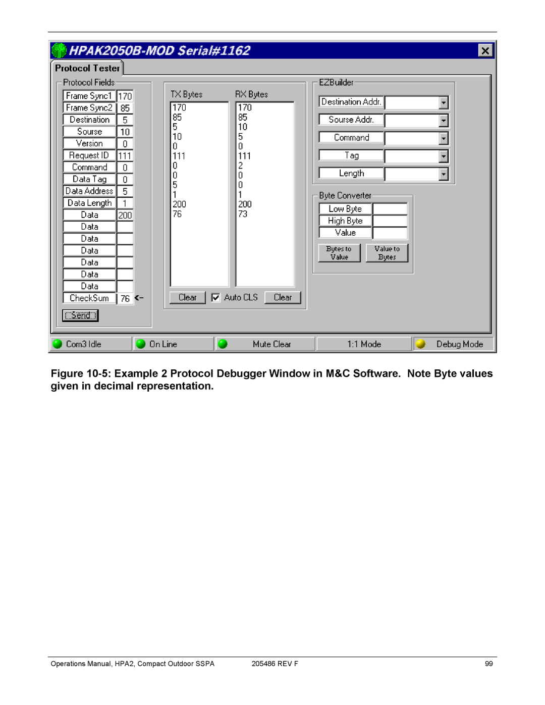 Paradise 205486 REV F manual Operations Manual, HPA2, Compact Outdoor Sspa REV F 