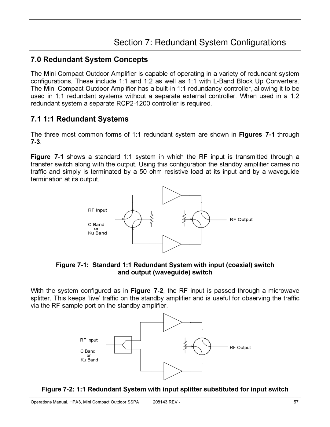 Paradise RA 5785 manual Redundant System Configurations, Redundant System Concepts, Redundant Systems 