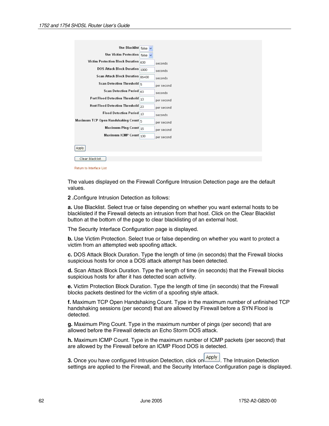 Paradyne 1754 manual Shdsl Router User’s Guide 