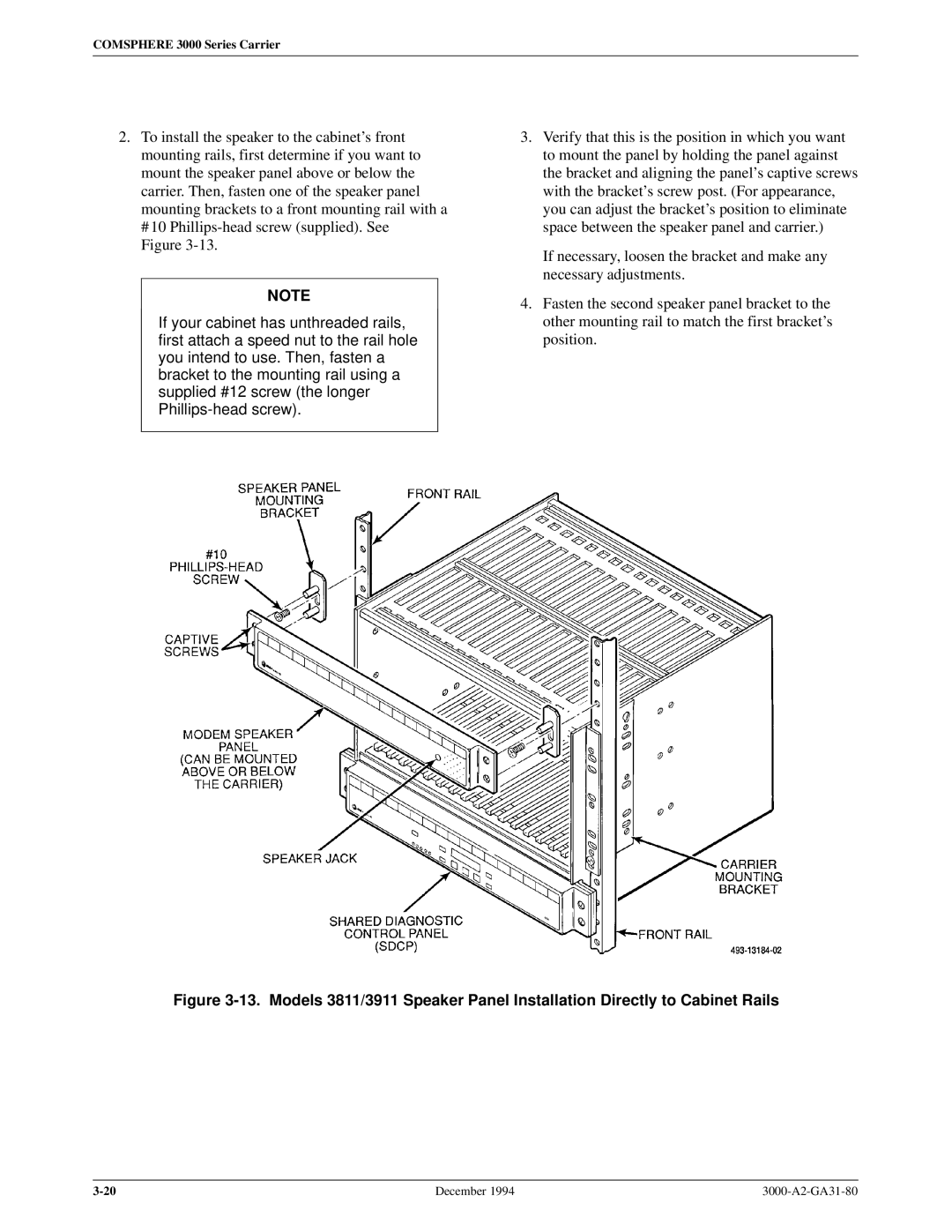 Paradyne manual Comsphere 3000 Series Carrier 