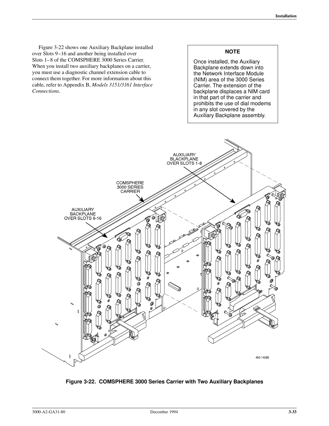 Paradyne 3000 manual Installation 