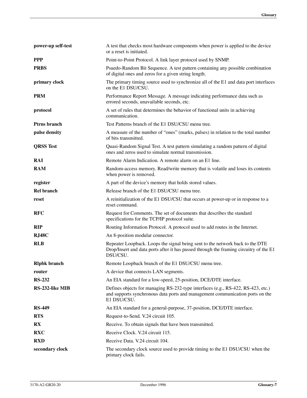 Paradyne 317x E1 manual Ppp 