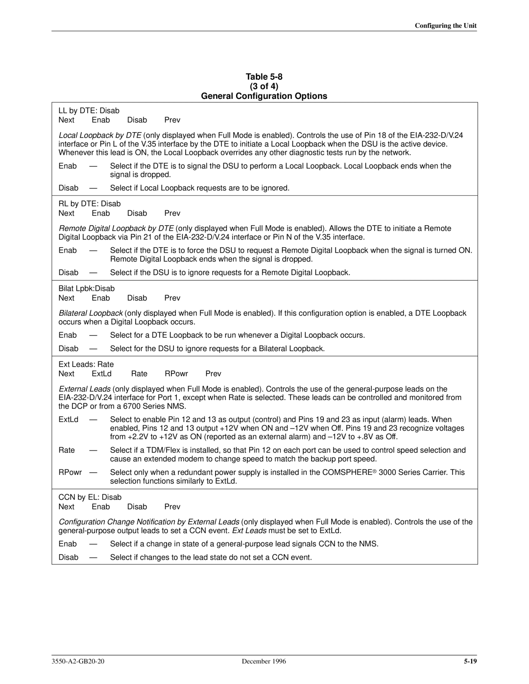 Paradyne 3551 manual Signal is dropped 