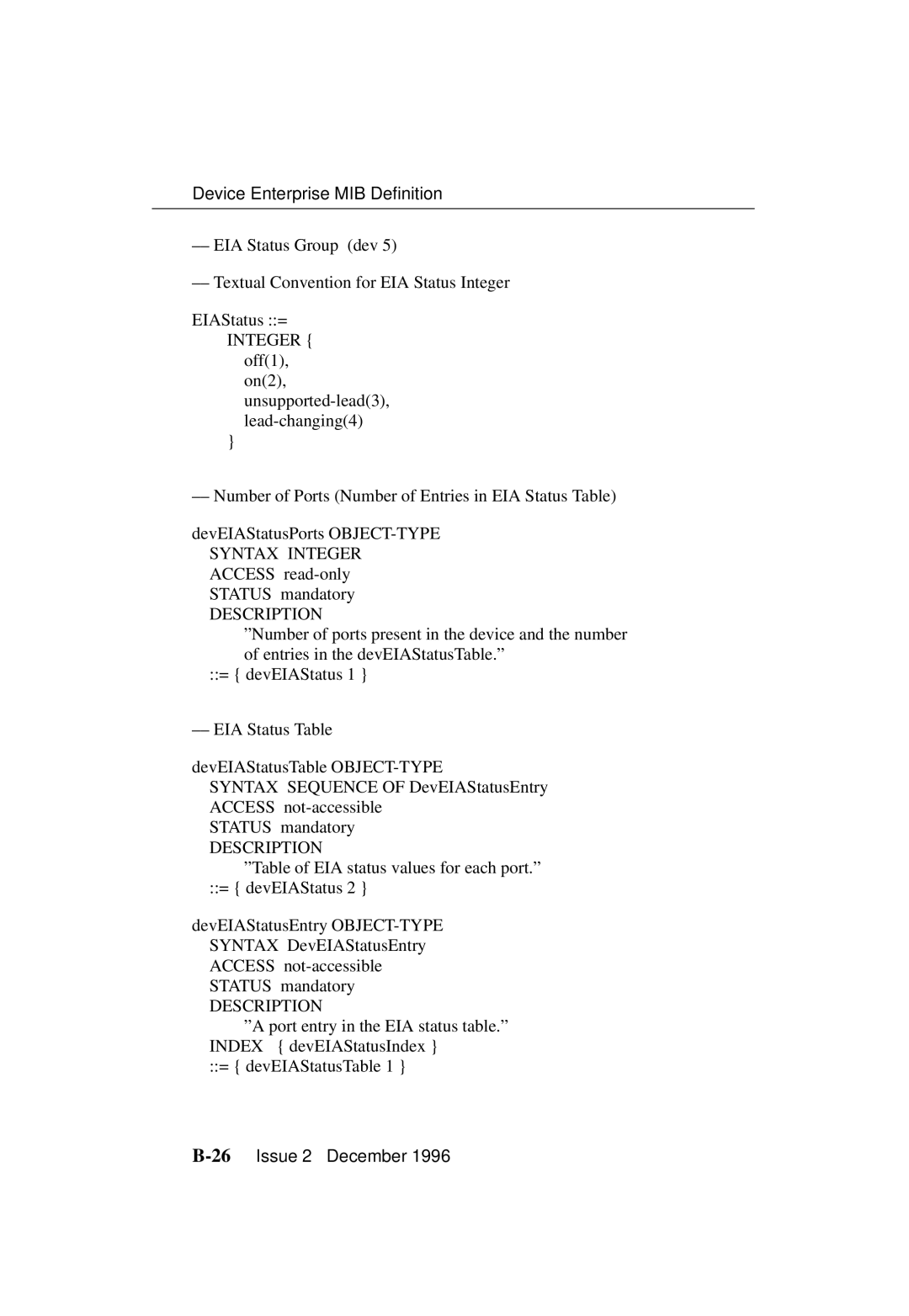 Paradyne 3700-A2-GB20-10 manual 26Issue 2 December 