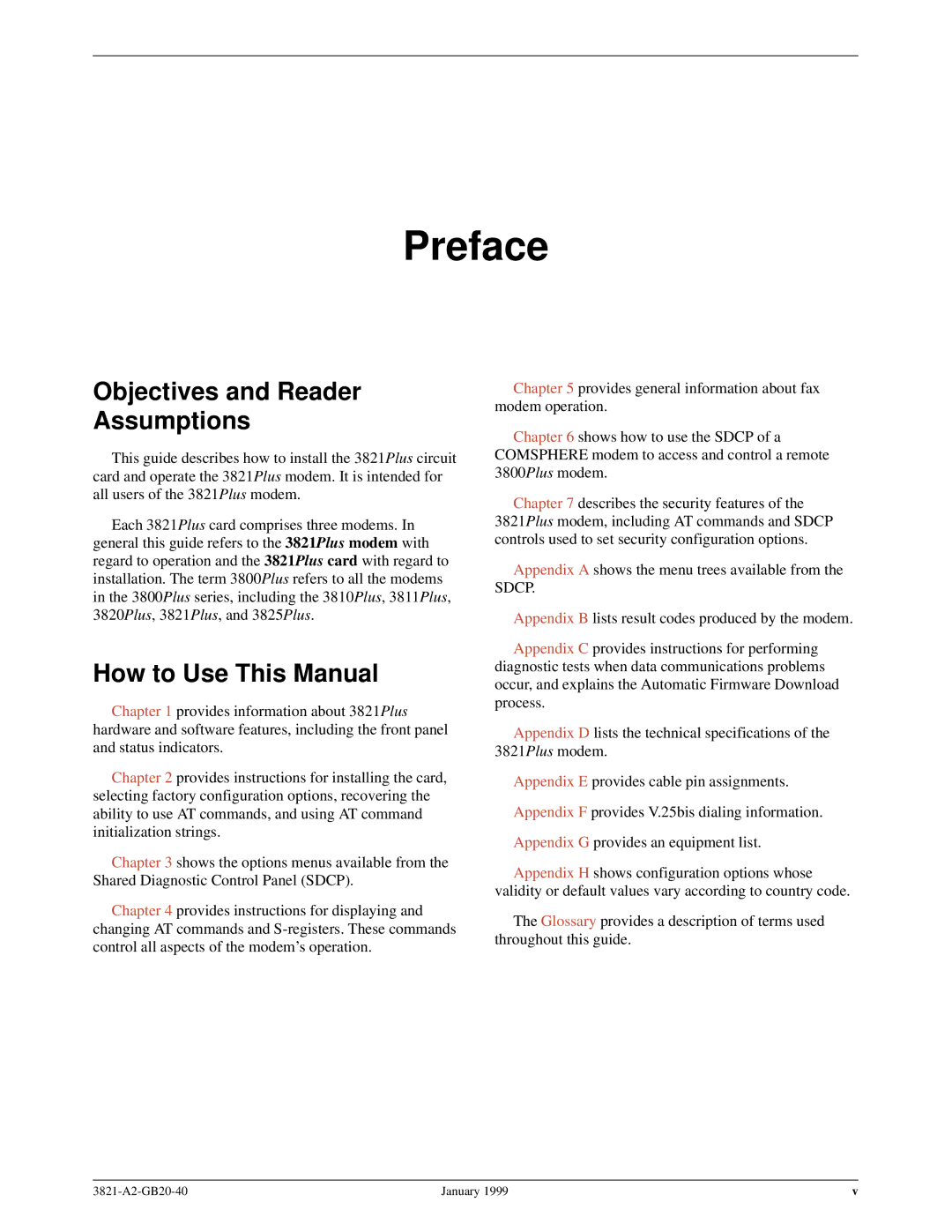 Paradyne 3821PLUS manual Preface, Objectives and Reader Assumptions, How to Use This Manual 