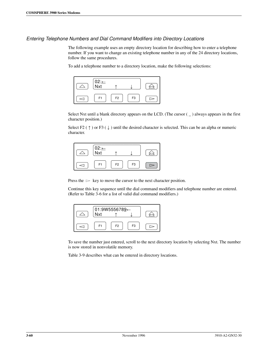 Paradyne 3910 operation manual 02z Nxt, 019W5556789z Nxt 