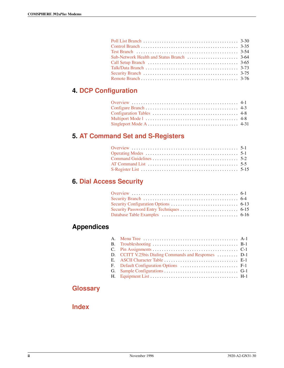 Paradyne 392xPLUS operation manual DCP Configuration 