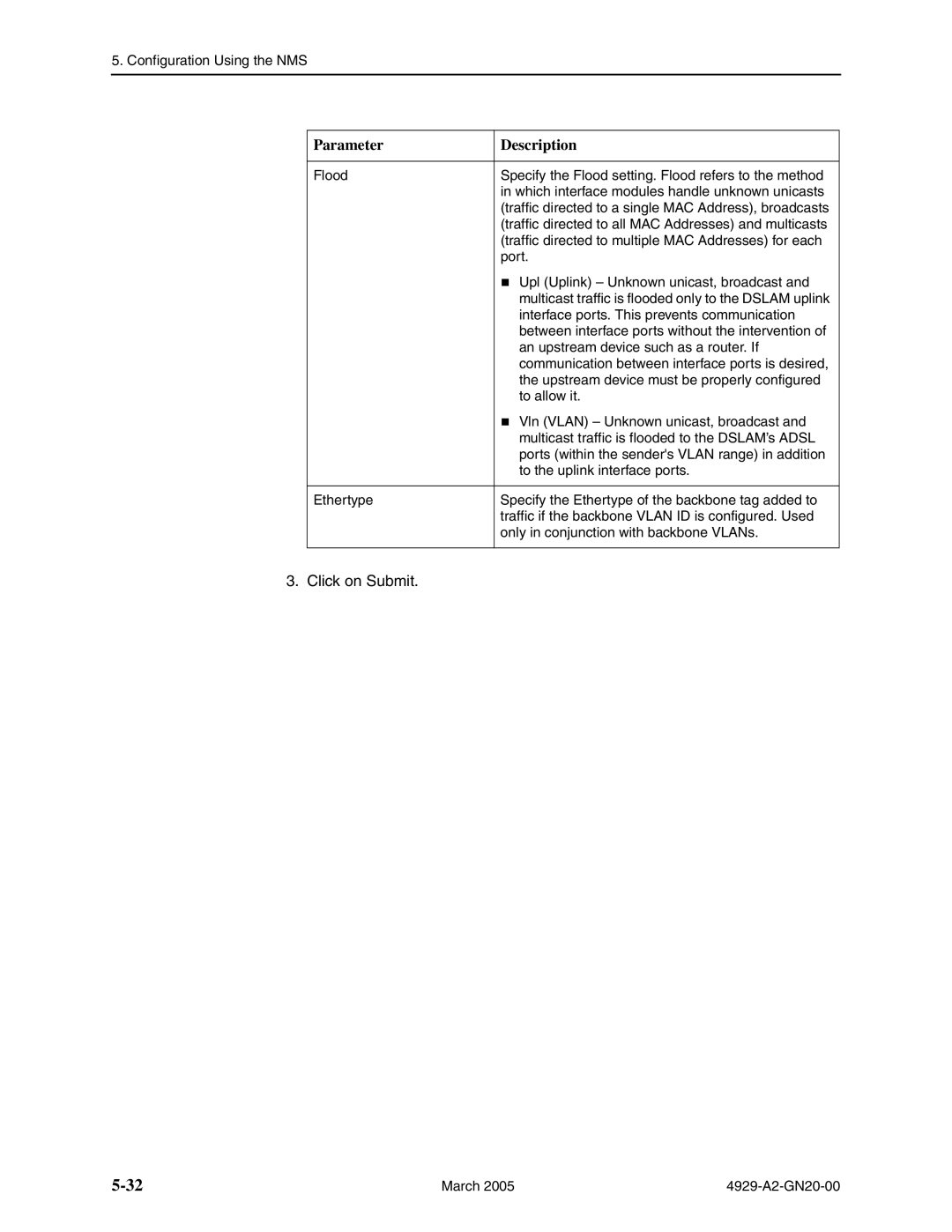 Paradyne 4929 DSLAM manual Upstream device must be properly configured 