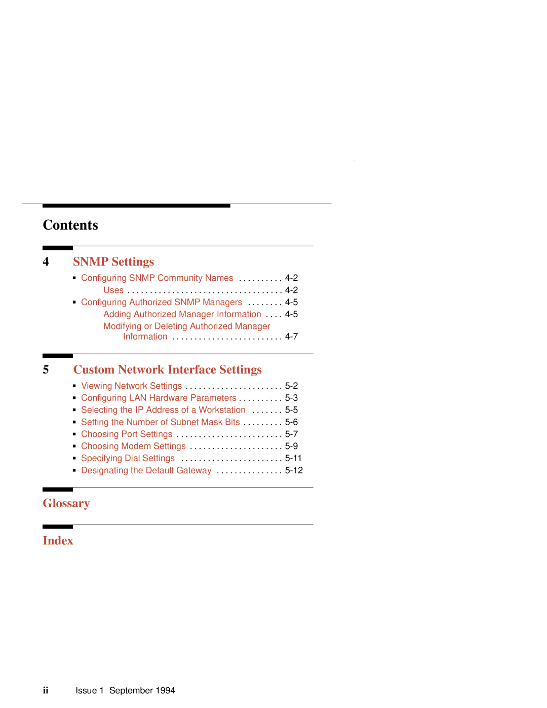 Paradyne 6700-A2-GB22-00 manual Snmp Settings 