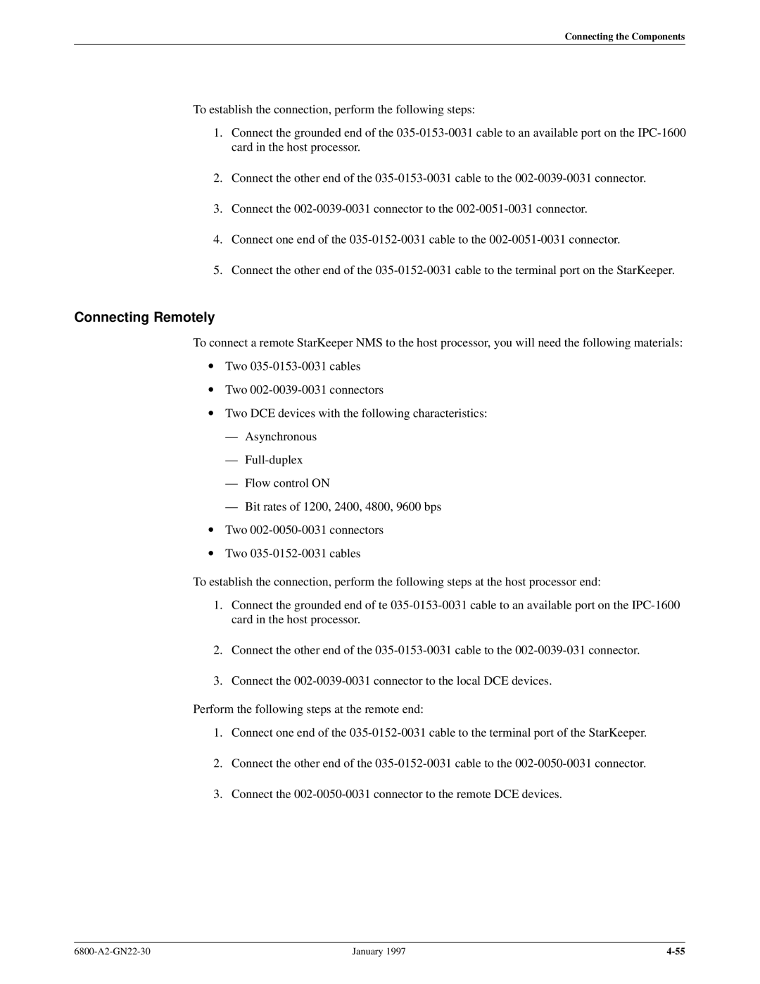 Paradyne 6800 manual Connecting Remotely 