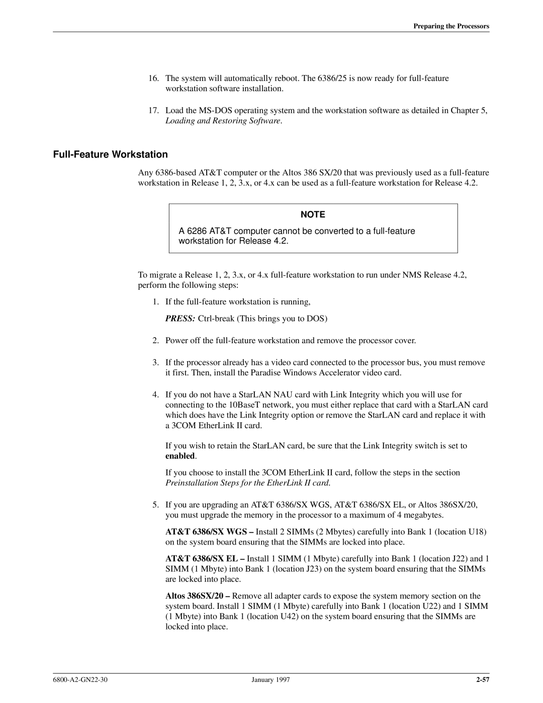 Paradyne 6800 manual Full-Feature Workstation 