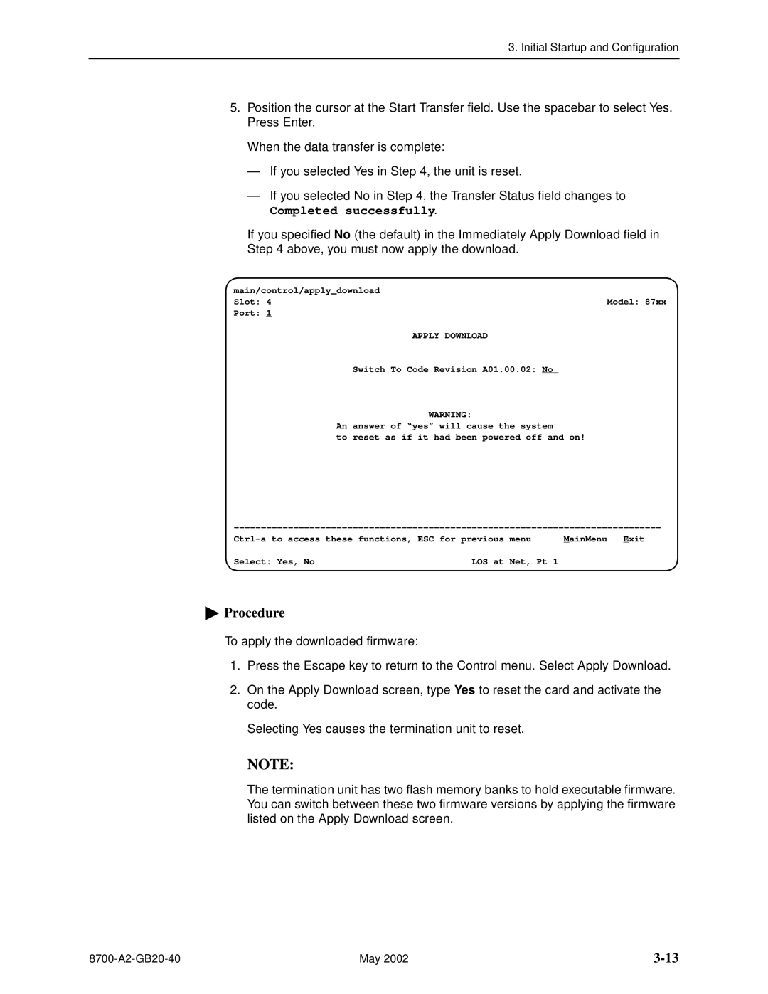 Paradyne U8777, 8779 manual Apply Download 