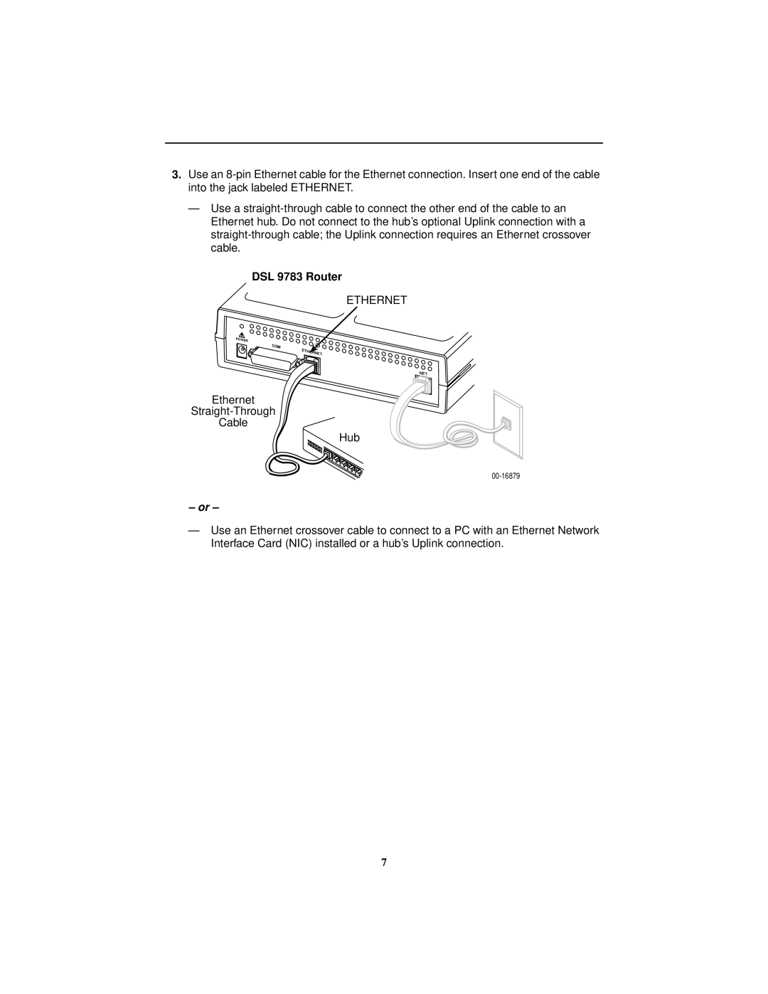 Paradyne 9783 installation instructions Ethernet 