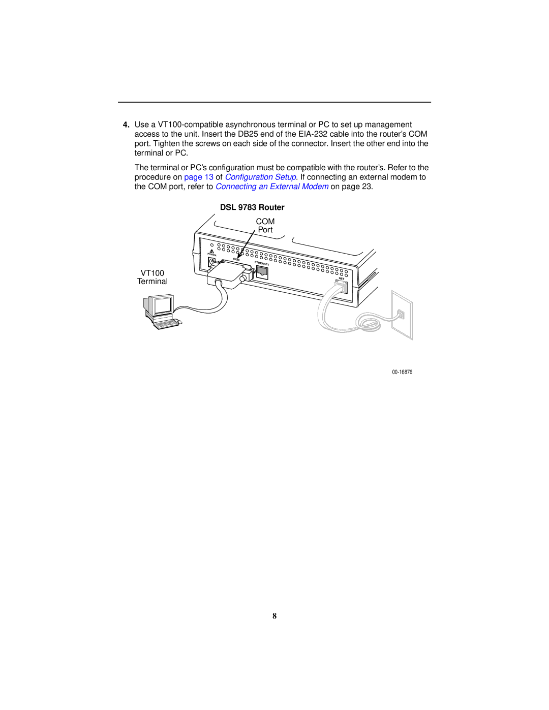 Paradyne 9783 installation instructions Com 