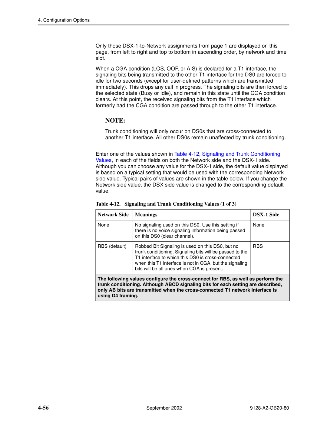 Paradyne CSU, DSU, 9126-II, 9128-II manual Rbs 