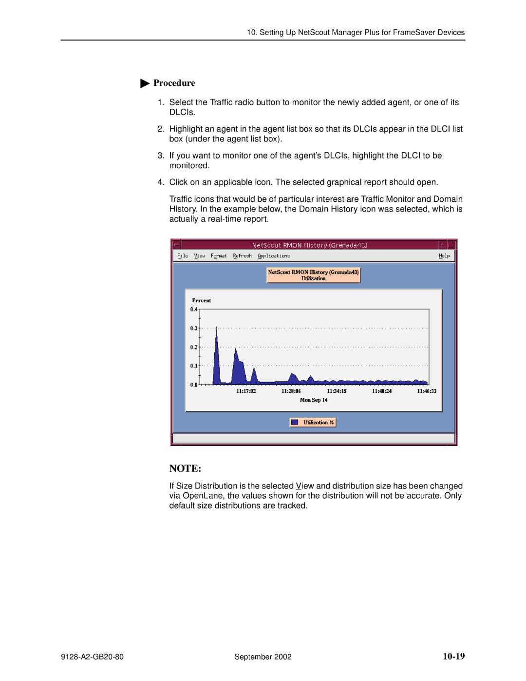 Paradyne 9126-II, CSU, DSU, 9128-II manual Procedure, 10-19 