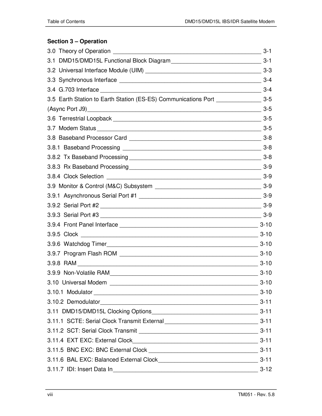 Paradyne DMD15L operation manual Operation 