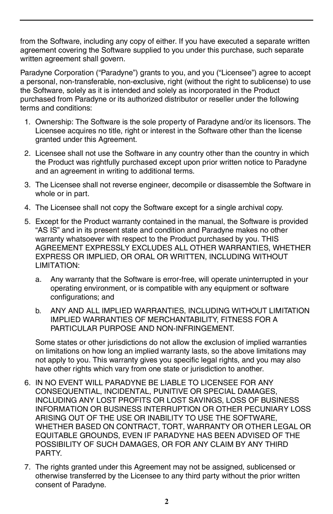 Paradyne ENE2020-P installation instructions 