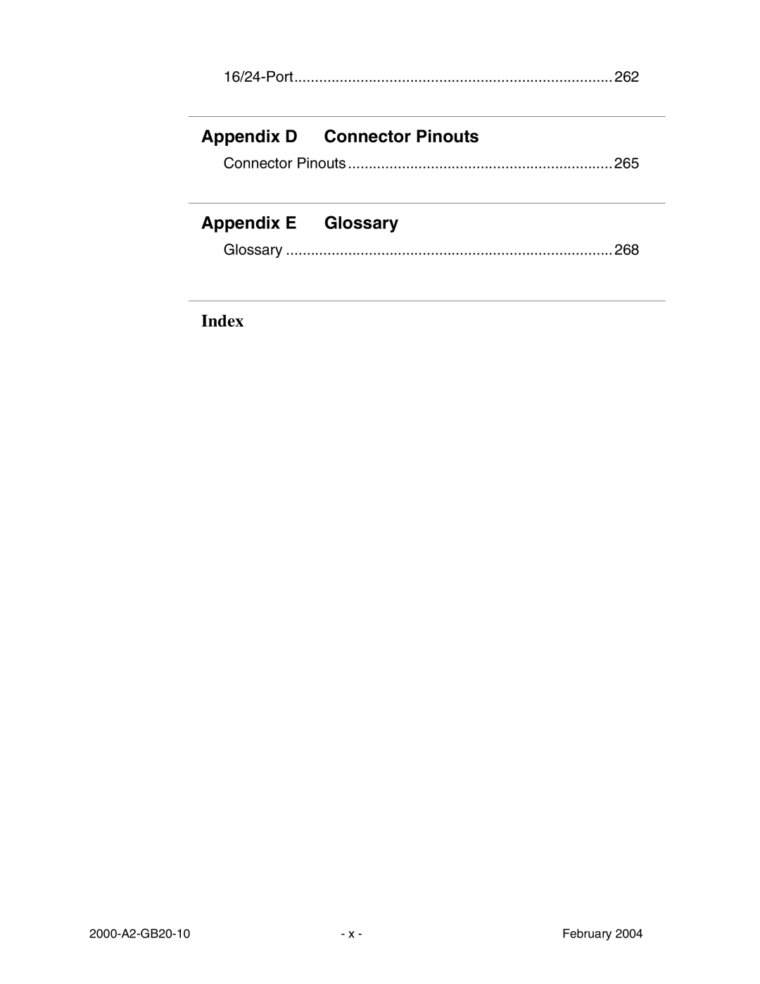 Paradyne JetFusion Integrated Access Device manual Appendix D Connector Pinouts, Appendix E Glossary 