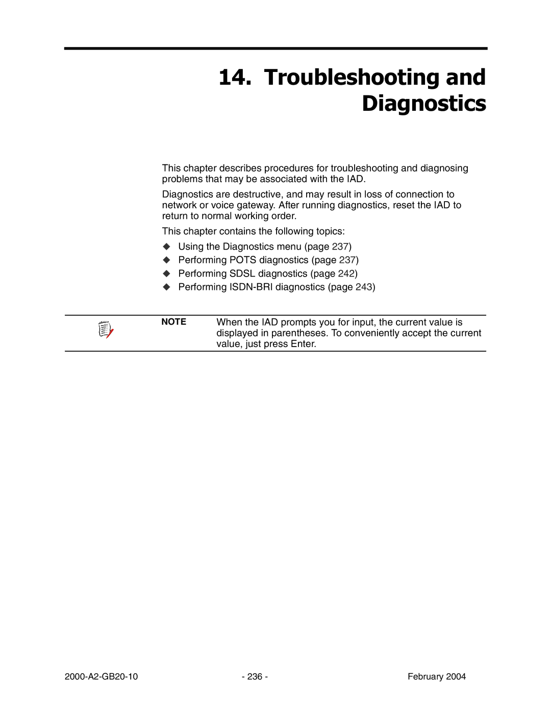 Paradyne JetFusion Integrated Access Device manual 7URXEOHVKRRWLQJDQG Ldjqrvwlfv 