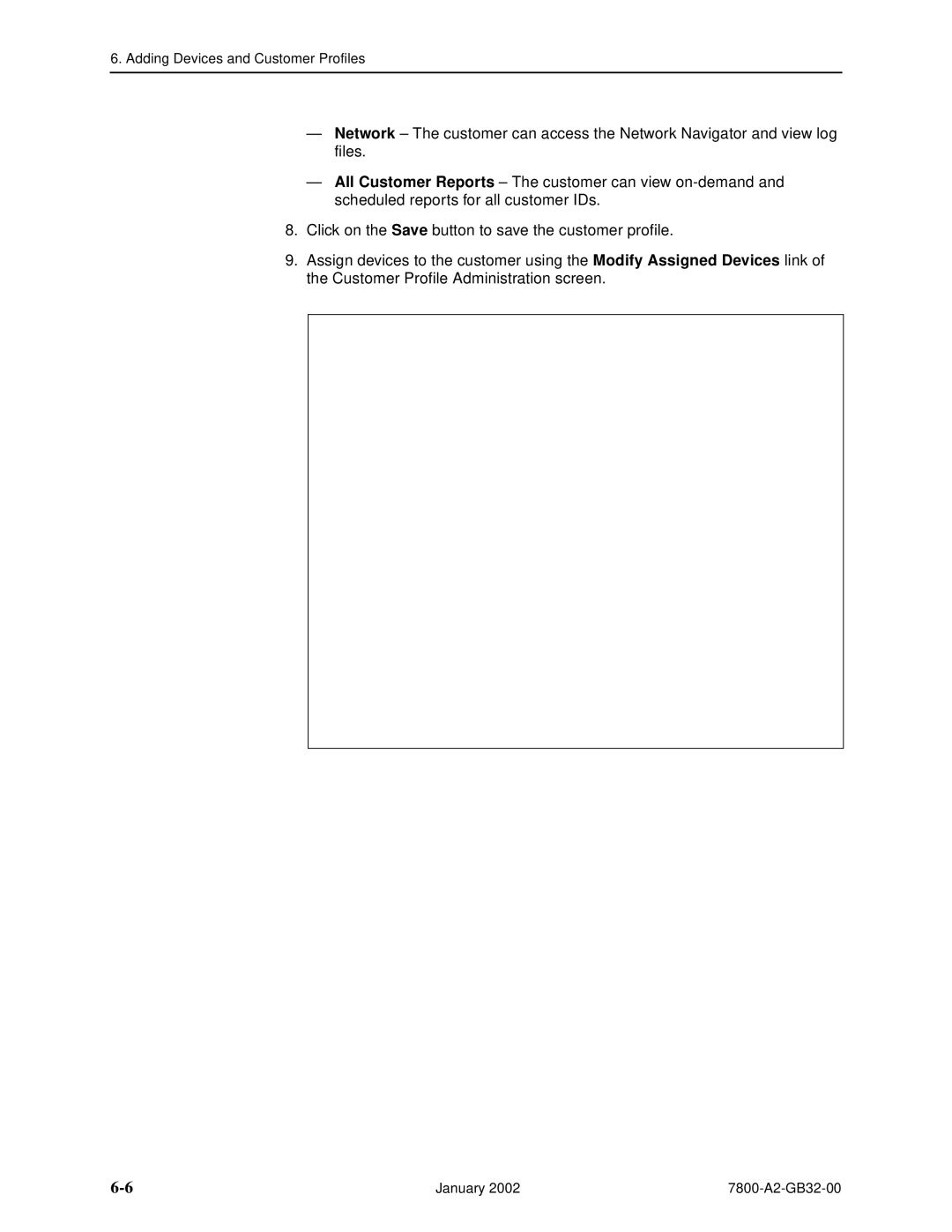 Paradyne SLM 5.5 manual Adding Devices and Customer Profiles 