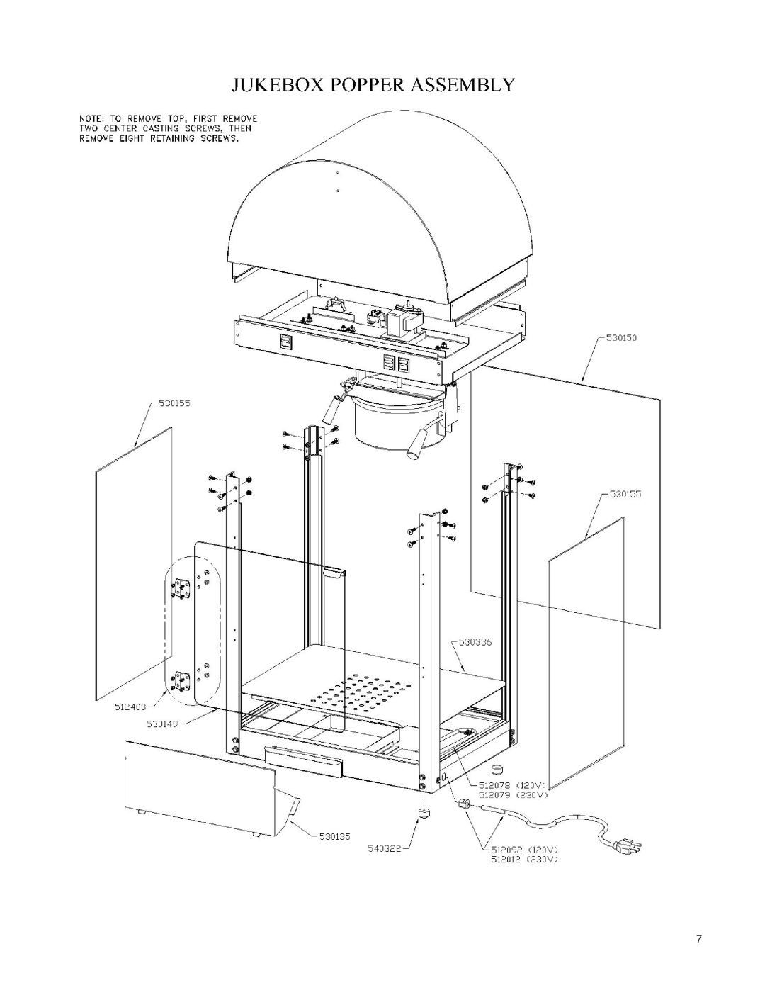 Paragon 1106300, 1206300 owner manual 