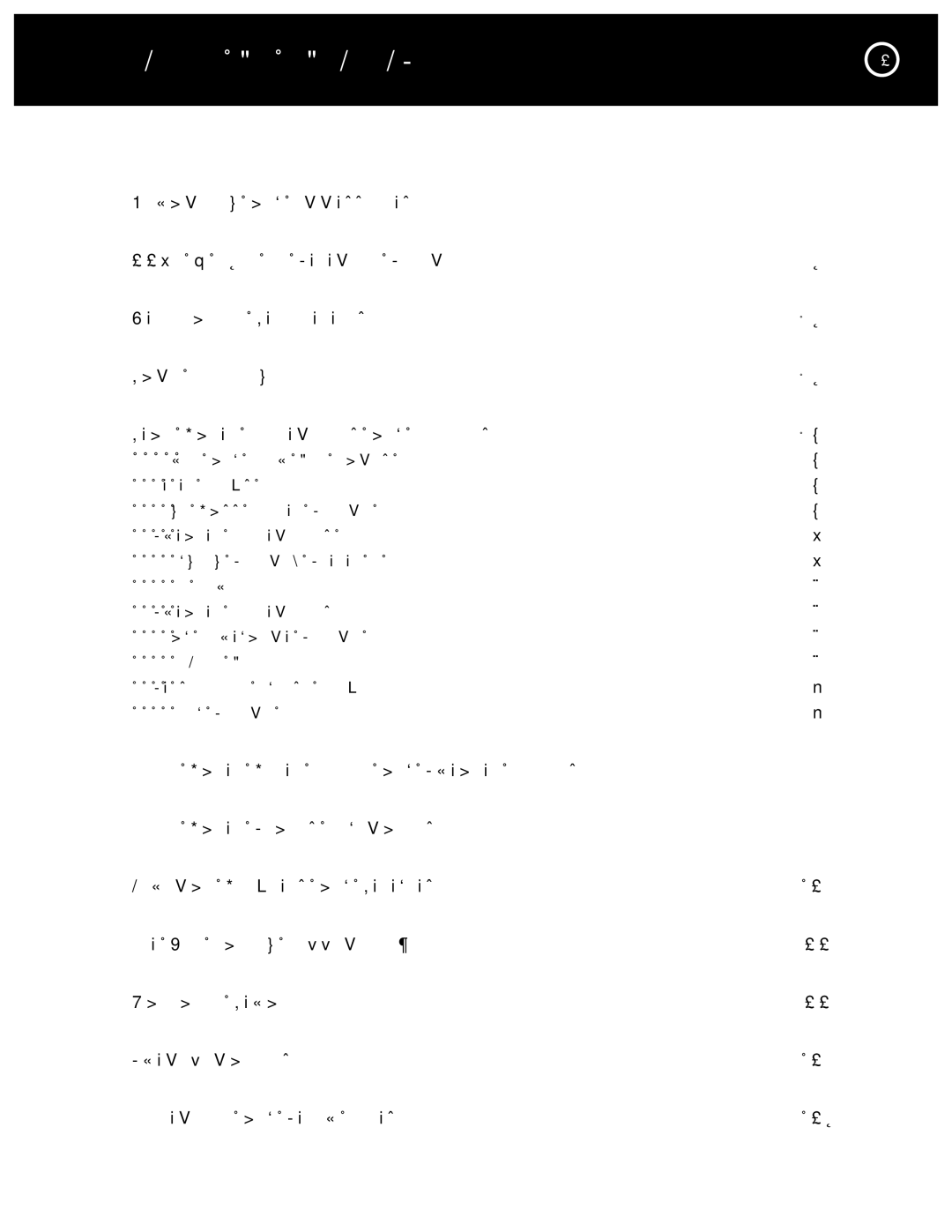 Parasound 2250 manual Table of Contents 