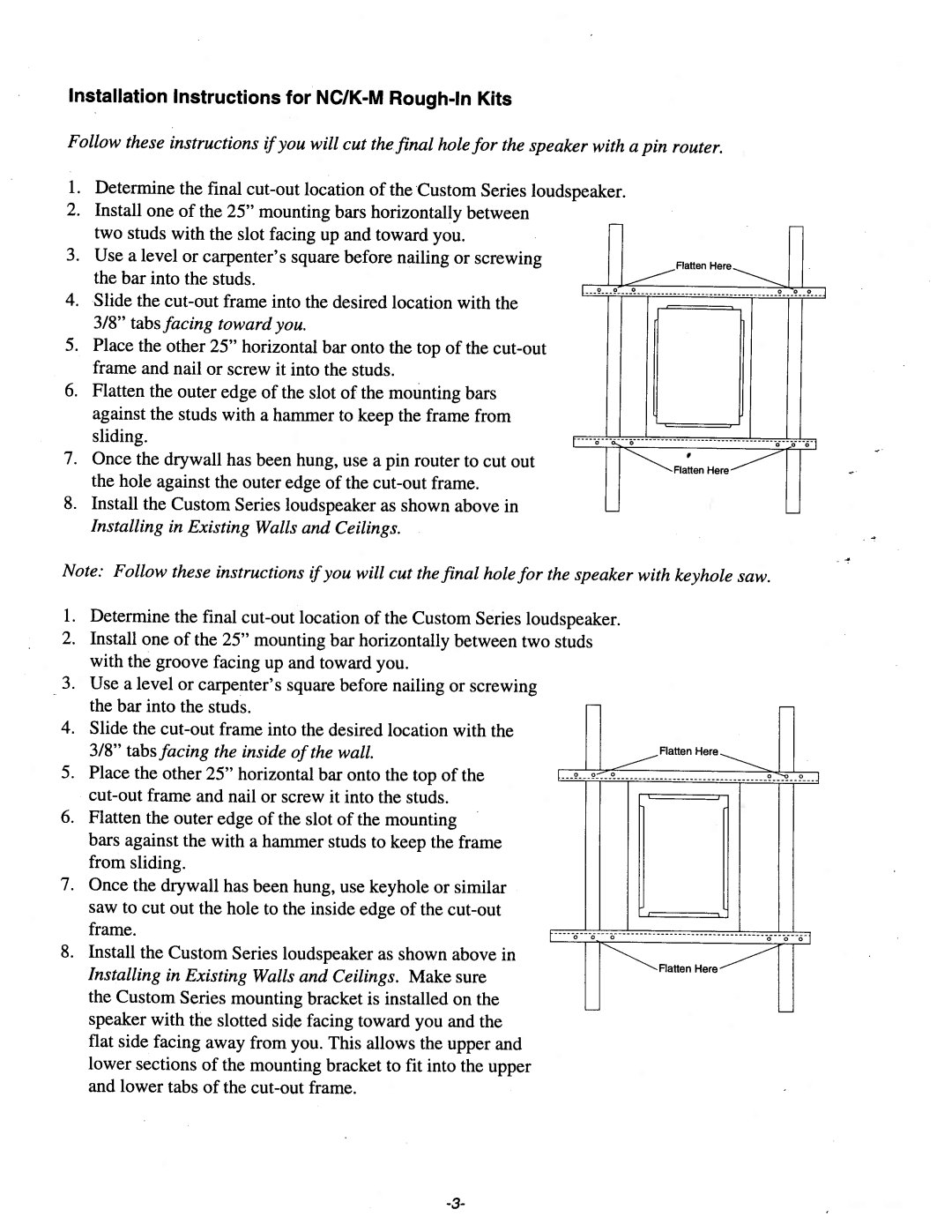 Parasound CS/T-280A, CS/T-265A, CS/T-255A manual 