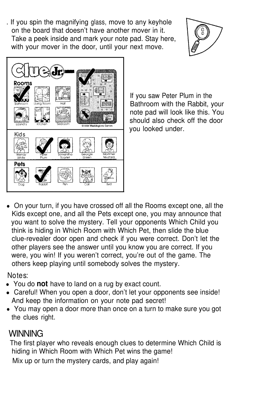 Parker Hannifin Detective Game manual Winning 